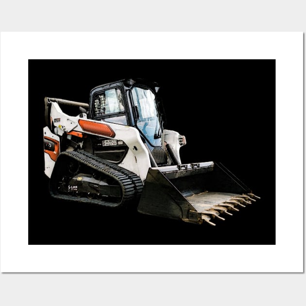 Bobcat Skid-Steer Wall Art by RoyalCougar